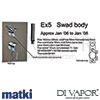 Matki EX5 SWAD Elixir SWAD Thermostatic Shower Valve Jan 06-Jan 08 Spare Part